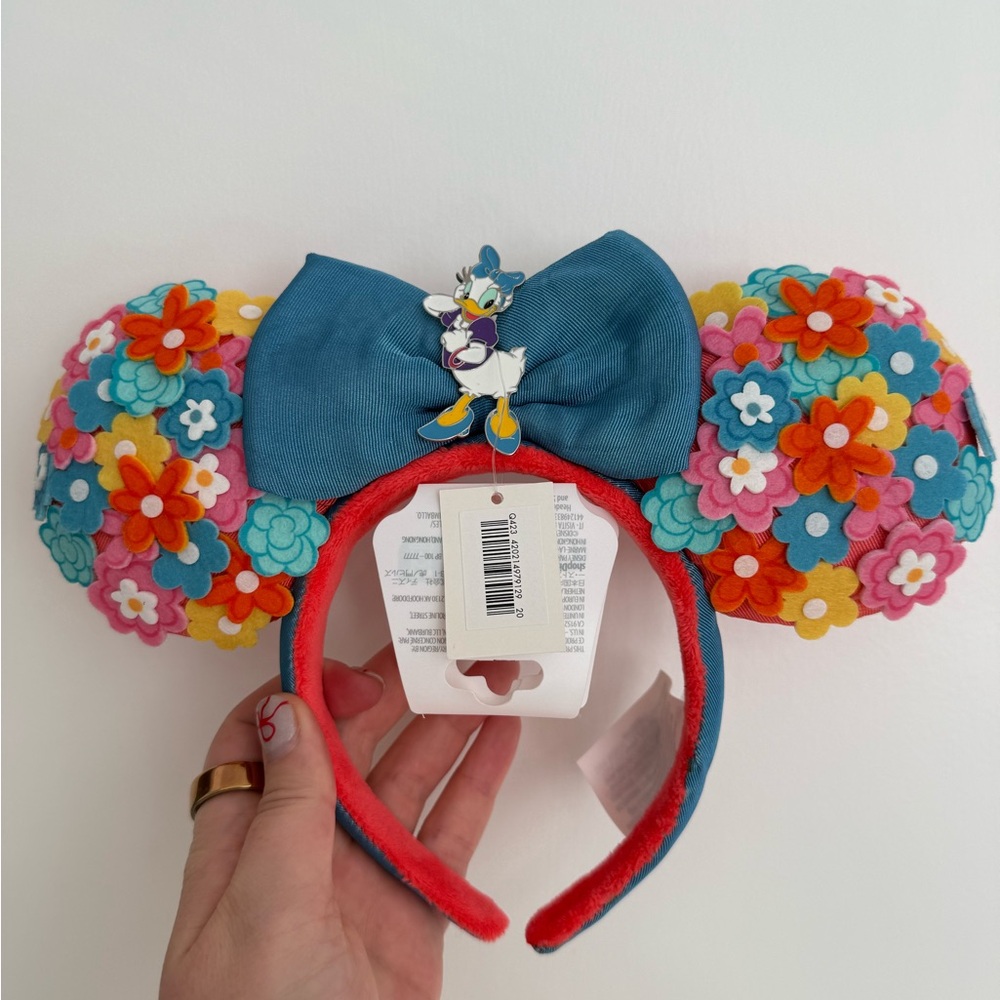 Daisy Floral Mickey / Minnie Mouse Ears Headband